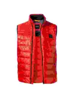 BOSS ORANGE Steppweste, Mikrofaser, Rot -Milestone Shop 419383 norm 1