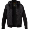 BOSS ORANGE Kapuzenjacke, Schurwolle, Schwarz -Milestone Shop 419437 norm