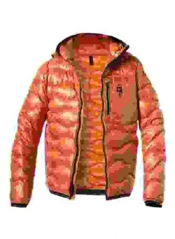 Daunenjacke, Mikrofaser, Orange 9 Daunenjacke, Mikrofaser, Orange -Milestone Shop 419547 norm 1