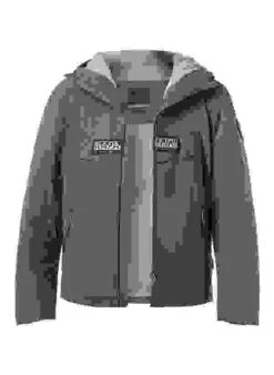 Napapijri Jacke, Mikrofaser Atmungsaktiv, Grau -Milestone Shop 419595 norm 1