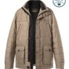 Bugatti Steppjacke, Mikrofaser Extraleicht, Taupe -Milestone Shop 419599 norm