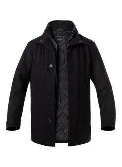 Jacke, Wolle Wattiert, Navy