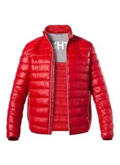 Steppjacke, Mikrofaser, Rot