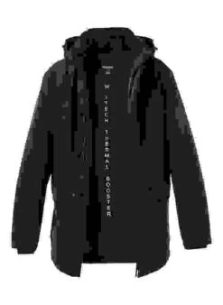 Parka, Mikrofaser Atmungsaktiv, Schwarz -Milestone Shop 419848 norm 1