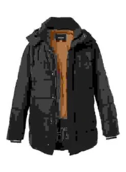 Steppjacke, Mikrofaser Wasserabweisend, Schwarz -Milestone Shop 419862 norm 1