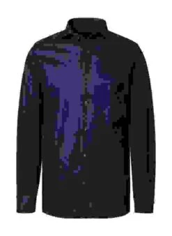 Hemd, Regular Fit, Baumwolle, Indigo -Milestone Shop 419868 norm 1