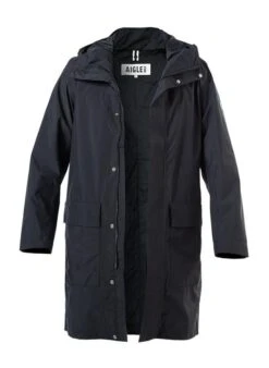 Aigle Jacke, Mikrofaser Wasserabweisend, Blau