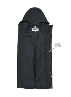 Aigle Jacke, Mikrofaser Wasserabweisend, Blau -Milestone Shop 419943 norm3