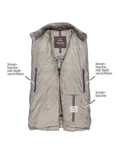 MILESTONE Lederjacke MS-Malik, Lammnappa, Grau -Milestone Shop 419967 norm3