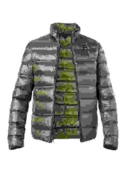 Daunenjacke, Mikrofaser, Dunkelgrün -Milestone Shop 420093 norm 1