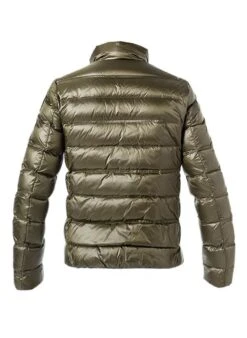 Daunenjacke, Mikrofaser, Dunkelgrün -Milestone Shop 420093 norm2