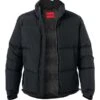 Hugo Daunenjacke, Mikrofaser Wasserabweisend, Schwarz -Milestone Shop 420161 norm