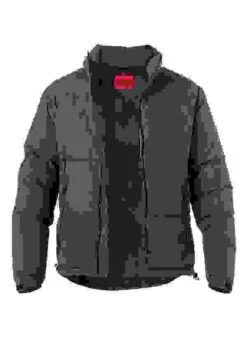 Hugo Daunenjacke, Mikrofaser Wasserabweisend, Grau -Milestone Shop 420162 norm 1