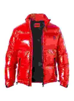 Hugo Steppjacke, Mikrofaser Wasserabweisend, Rot -Milestone Shop 420165 norm 1