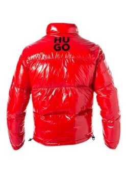 Hugo Steppjacke, Mikrofaser Wasserabweisend, Rot -Milestone Shop 420165 norm2